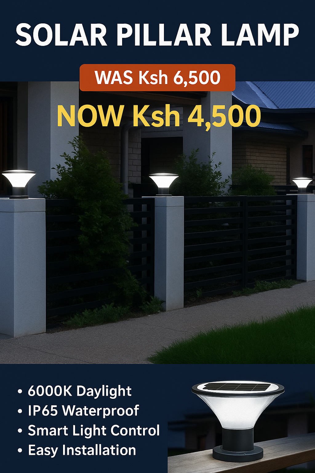 Solar Gate Light