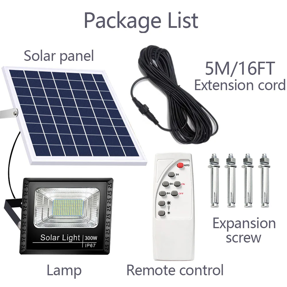 S01E Solar Flood Light 200W